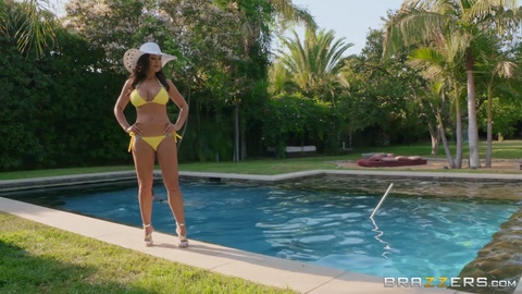 Lisa's pool boy toy